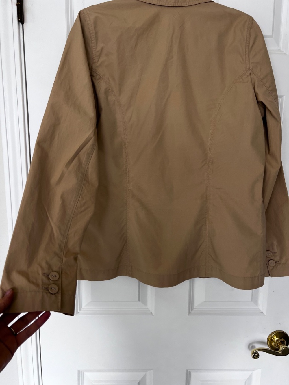 Tommy Bahama Cotton Blend Blazer Jacket – Size Medium – Classic Neutral - Picture 5 of 7